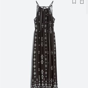 Skies are blue, Julianna knit maxi dress